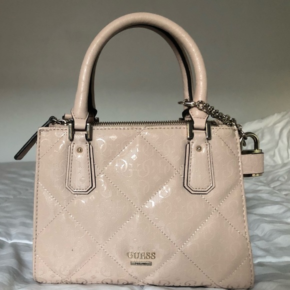 Blush pink guess mini bag - Picture 2 of 6